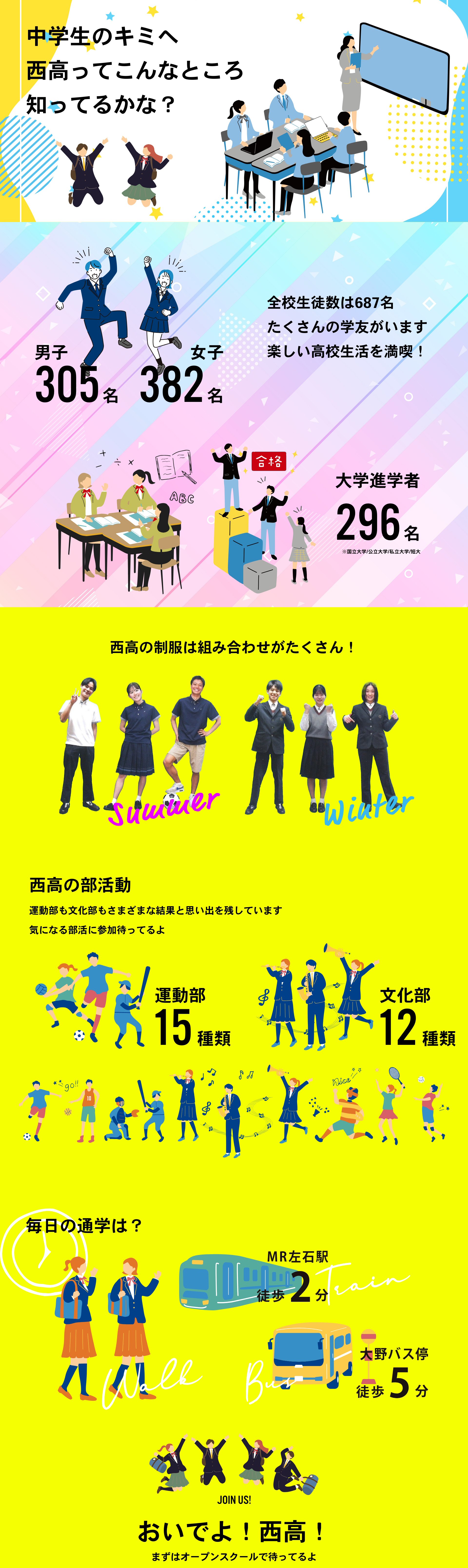 中学生の君へ
